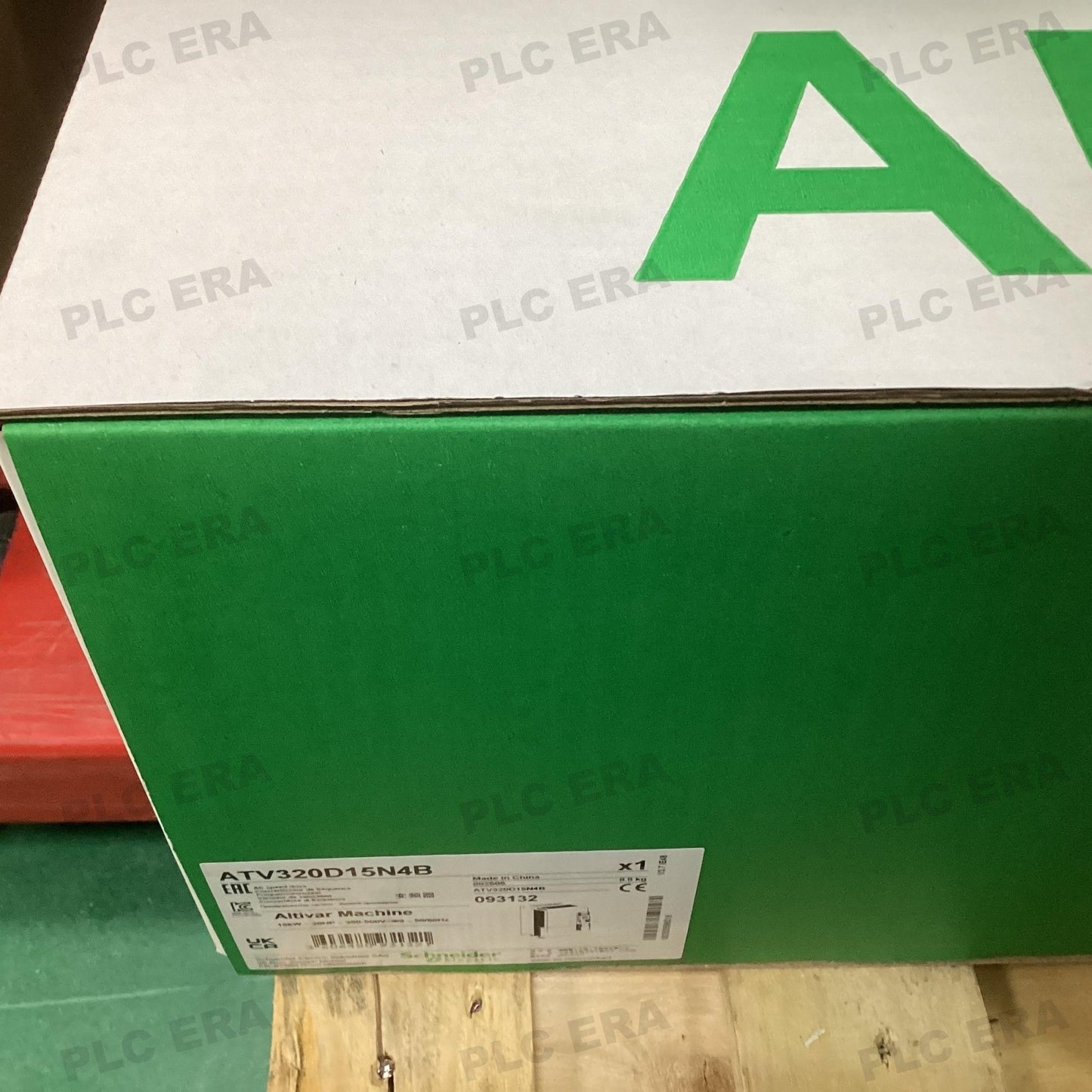 PLC ERA warehouse stocked with Original New Schneider Electric ATV320D15N4B and industrial automation modules ready for global shipping