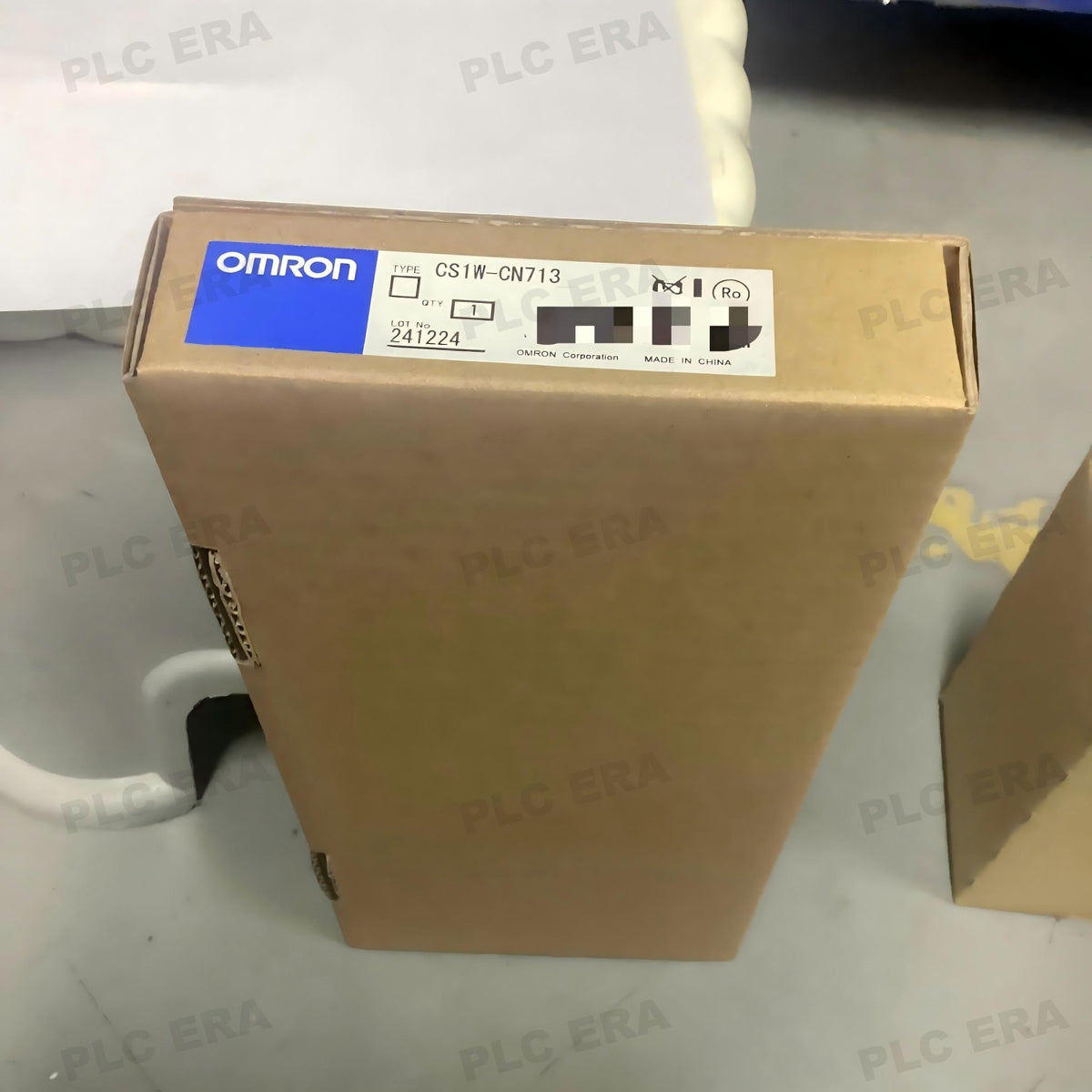 PLC ERA warehouse stocked with Original New Omron CS1W-CN713 and industrial automation modules ready for global shipping