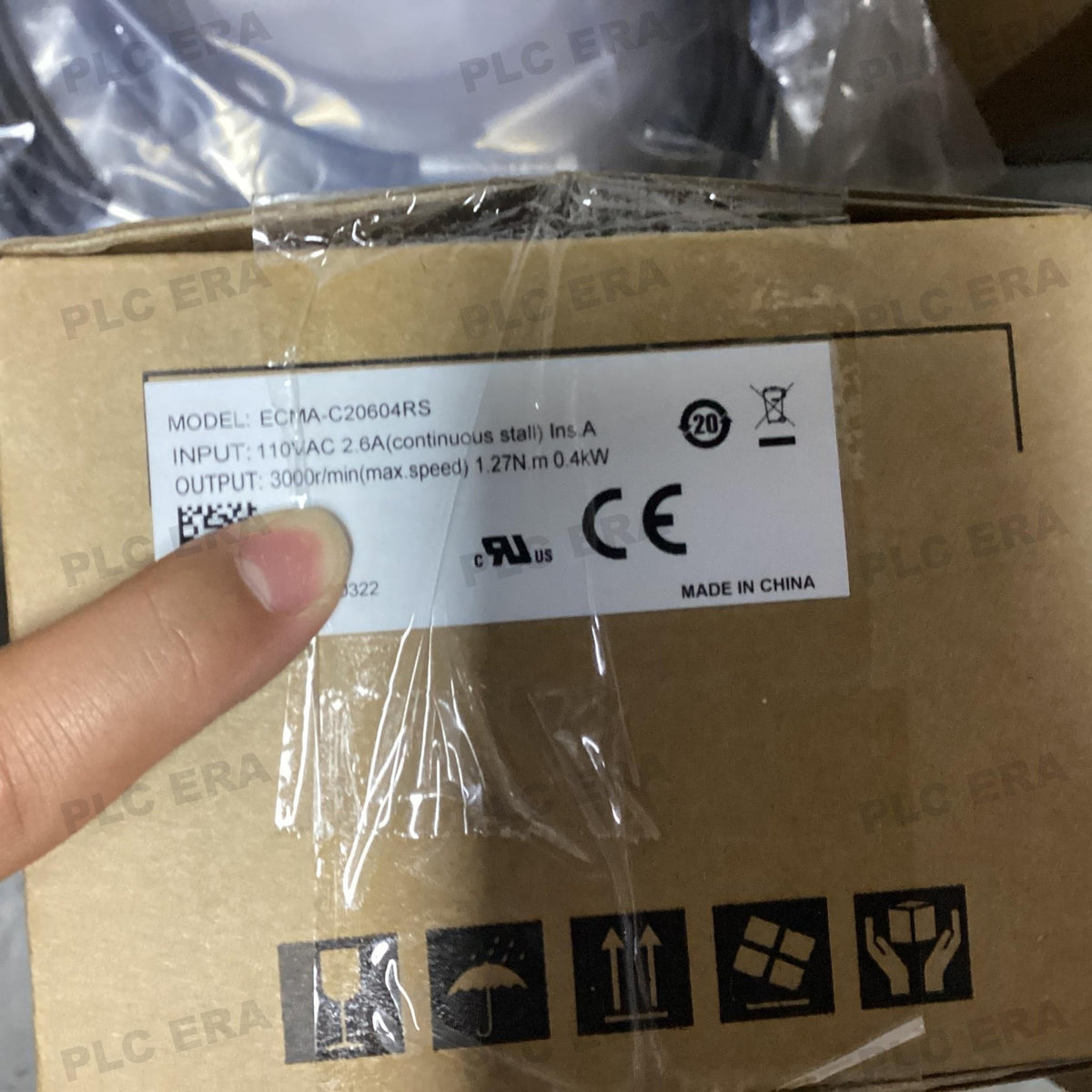 PLC ERA warehouse stocked with Original New Delta ECMA-C20604RS and industrial automation modules ready for global shipping