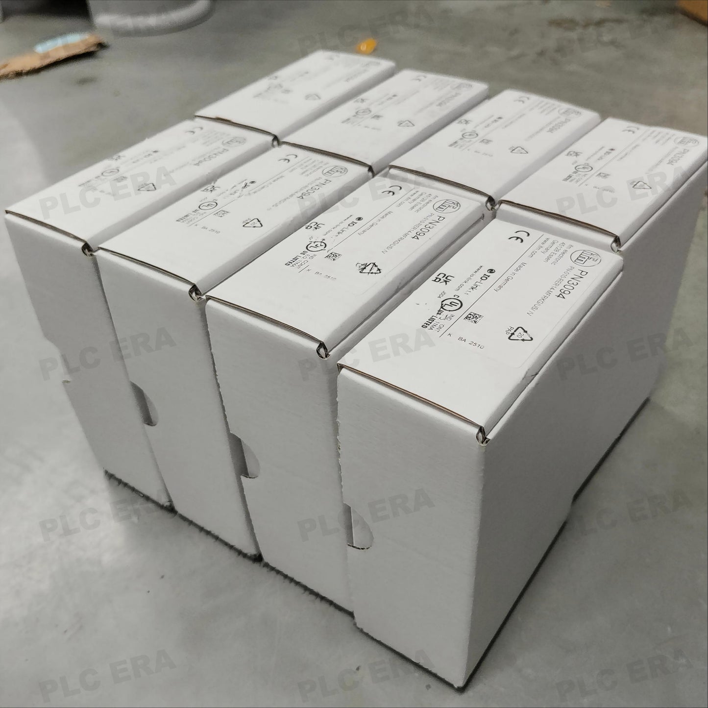 PLC ERA warehouse stocked with Original New IFM PN3094 and industrial automation modules ready for global shipping