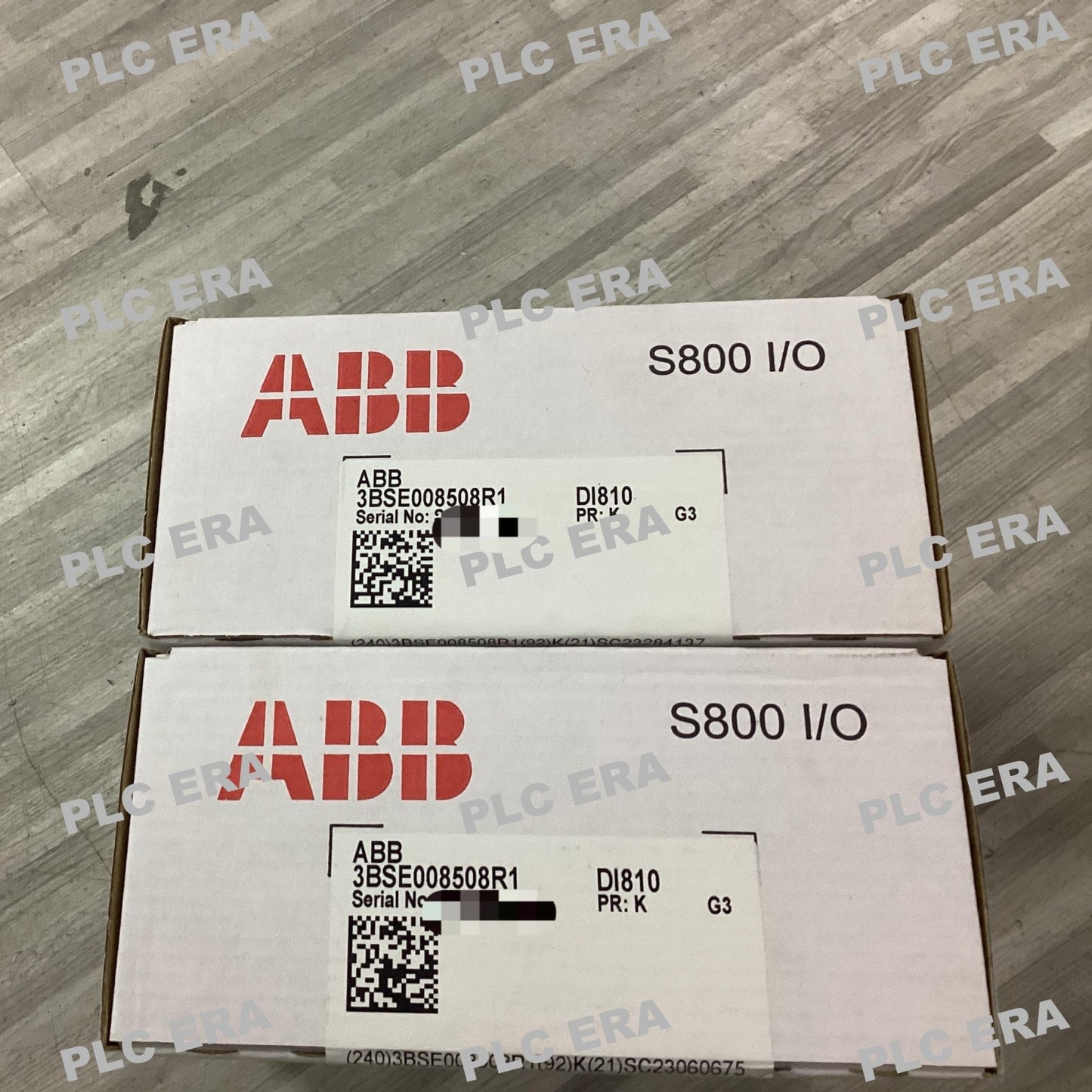 Front view of ABB DI810 module 3BSE008508R1 showing input terminals