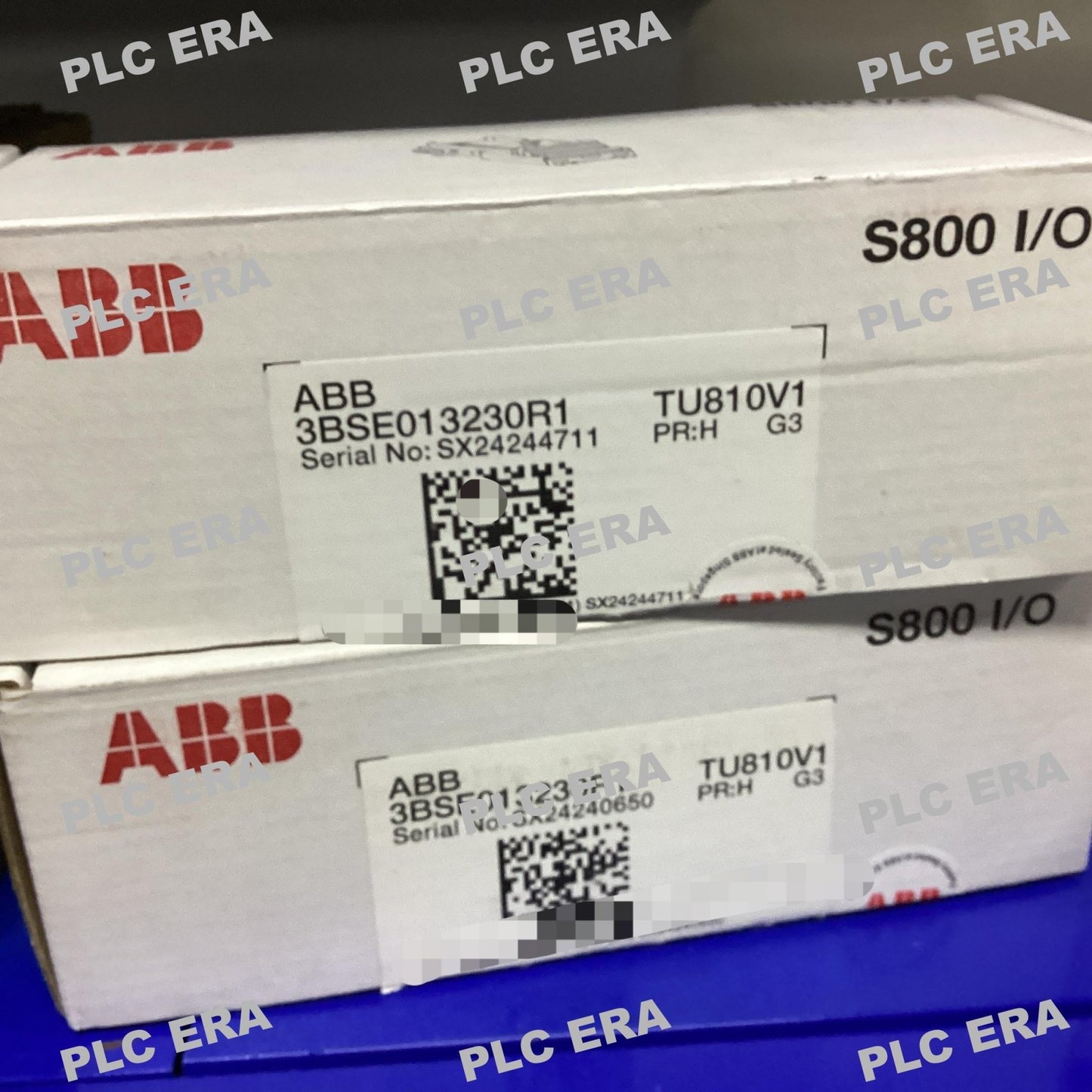 Front view of ABB TU810V1 module termination unit 3BSE013230R1