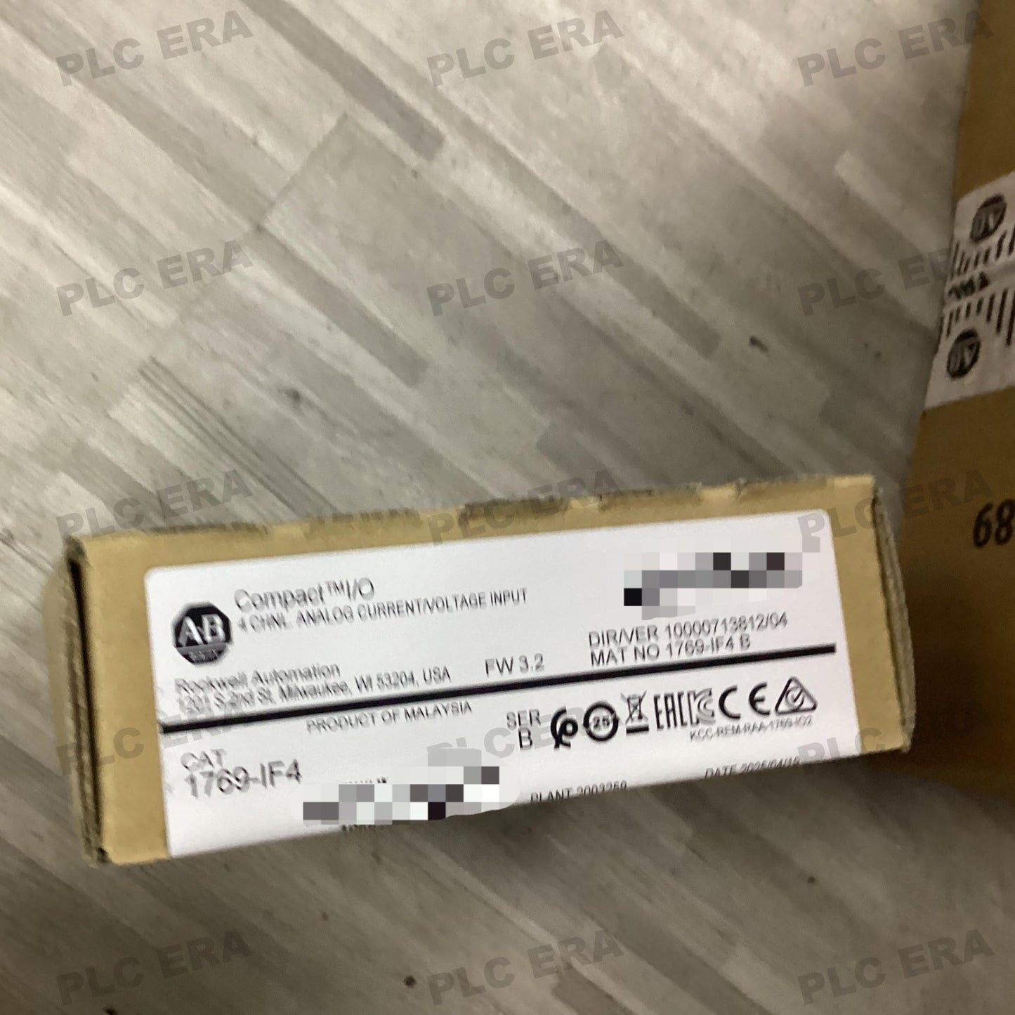 Allen - Bradley 1769 - IF4 Compact I/O 4 - Channel Analog Input Module - PLC ERA