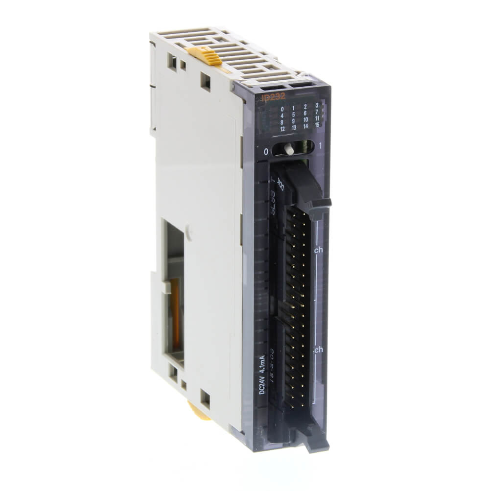 Omron CJ1W-ID232 CJ series 32-point DC input unit MIL connector front view