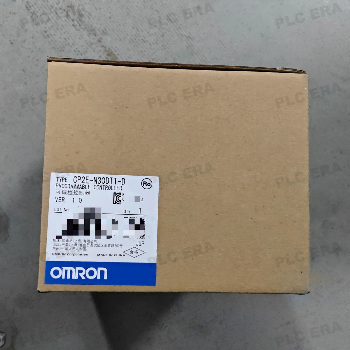 CP2E-N30DT1-D CP2E-N Compact PLC 30 I/O 18 Inputs 12 PNP Outputs 24V DC Dual Ethernet | Omron - PLC ERA