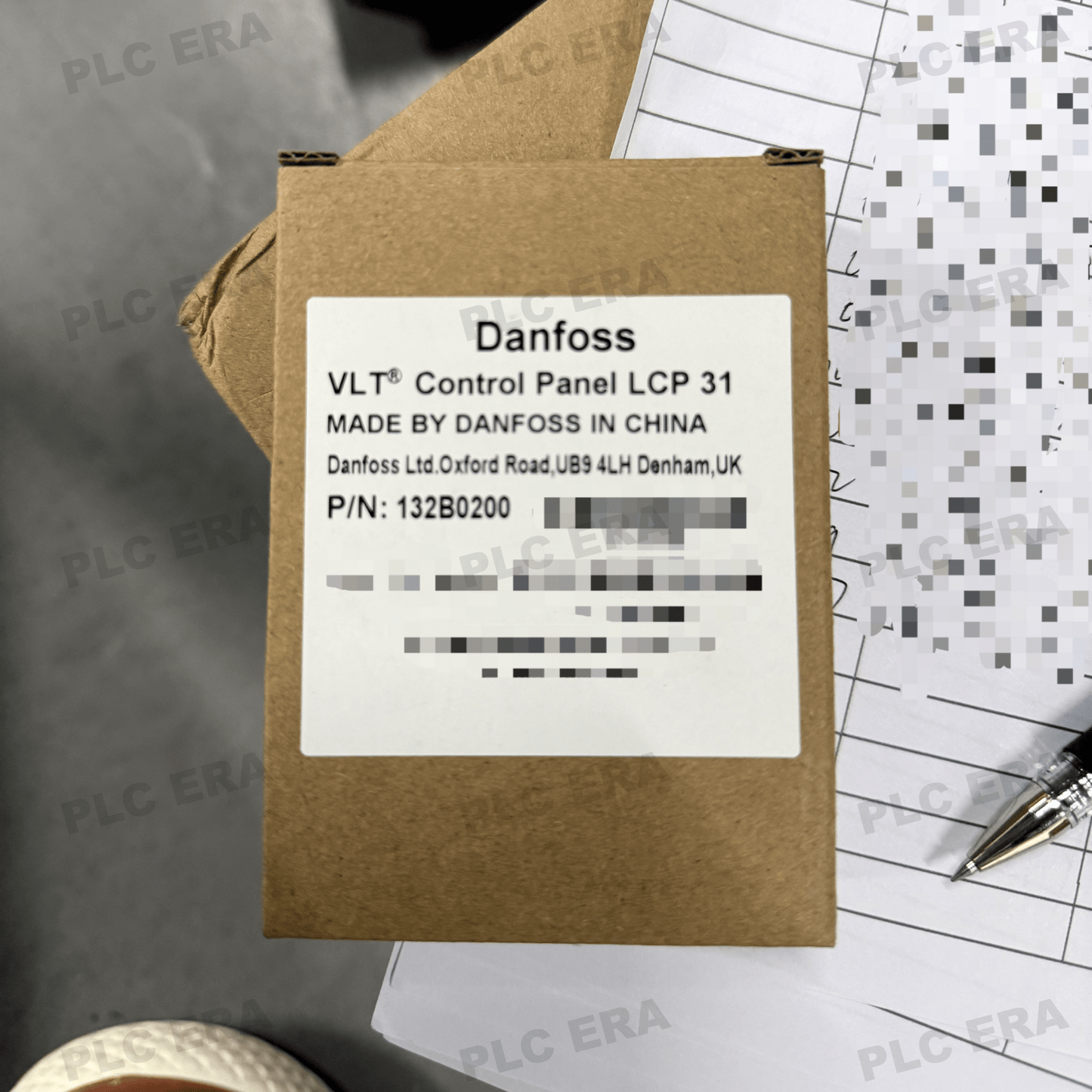 Danfoss 132B0200 VLT® Control Panel LCP 31 for HVAC Drives - PLC ERA