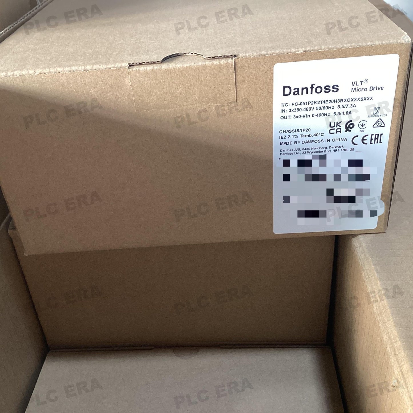 Danfoss FC - 051P2K2T4E20H3BXCXXXSXXX 132F0022 VLT Micro Drive 2.2 kW 400V - PLC ERA