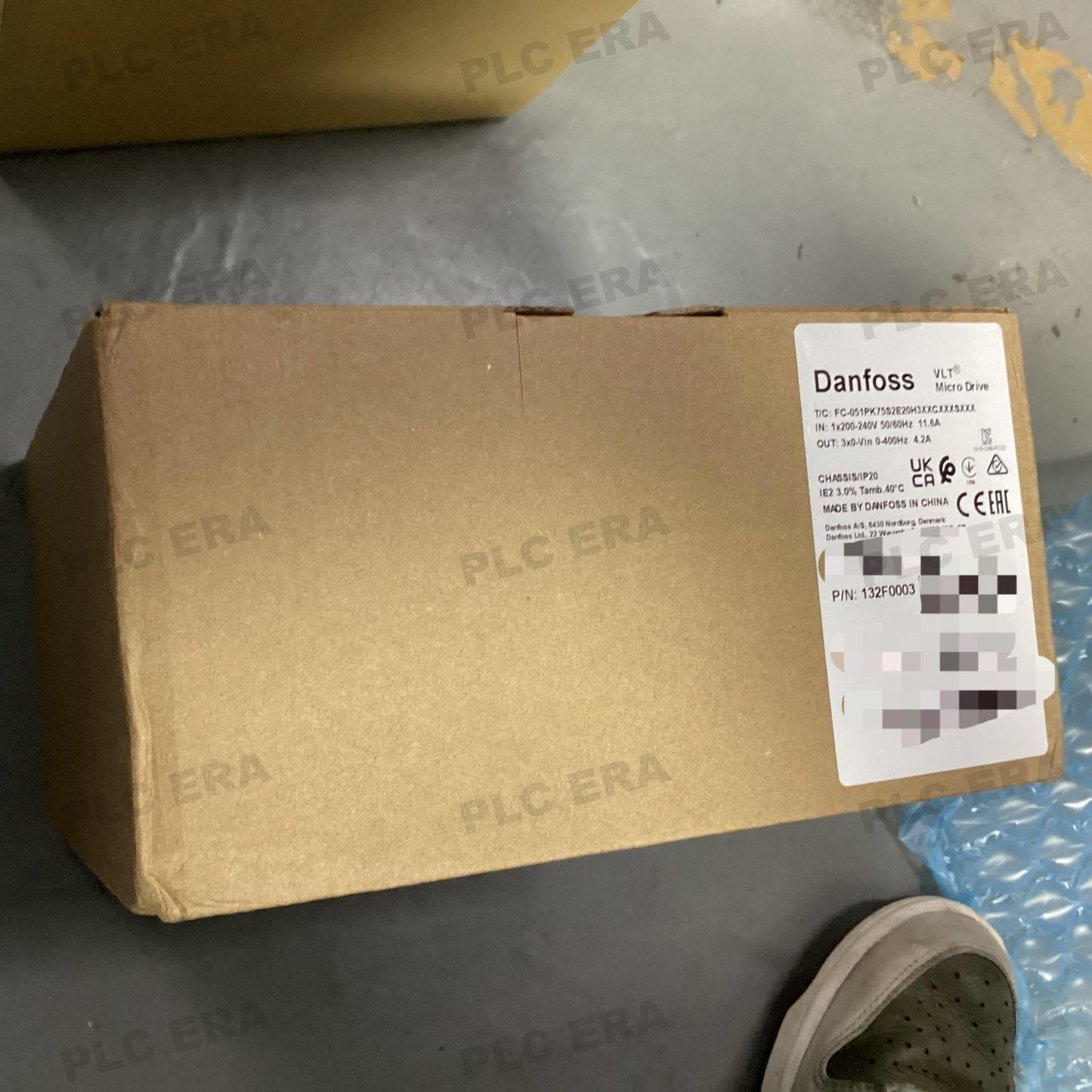 Danfoss FC - 051PK75S2E20H3XXCXXXSXXX 132F0003 VLT Micro Drive 0.75 kW - PLC ERA