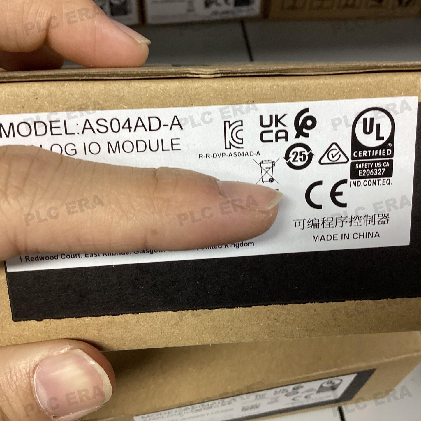 Delta AS04AD - A Analog Input Module, 4 Channels, High - Precision - PLC ERA