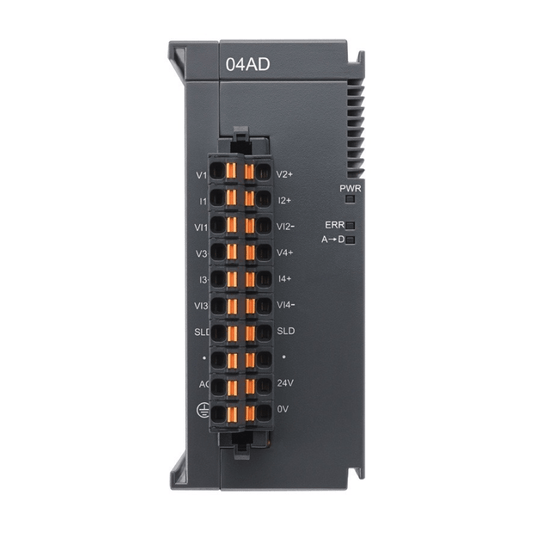 Delta AS04AD-A Analog Input Module, 4 Channels, High-Precision - PLC-ERA