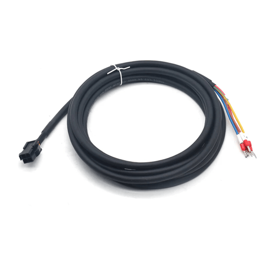 Delta ASD-ABPW0003 Servo Drive Power Cable, High-Durability - PLC-ERA