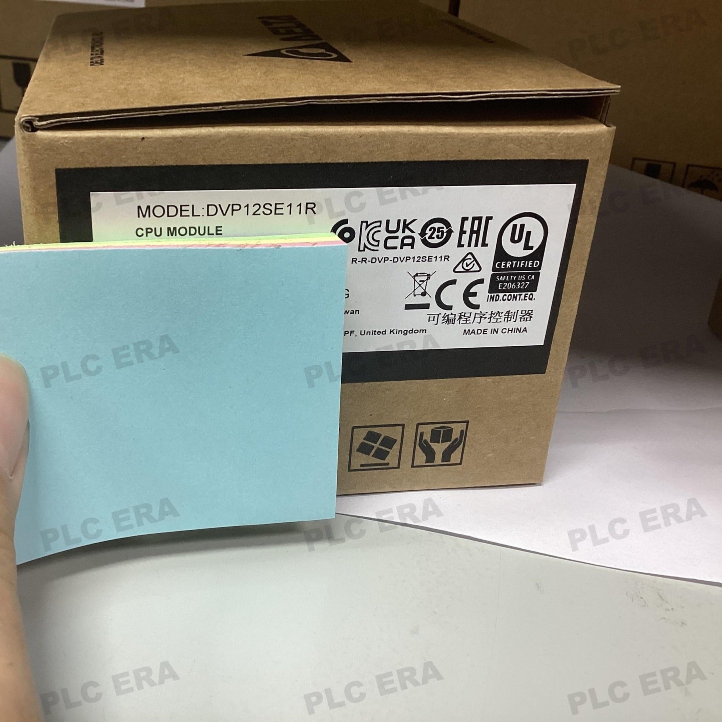 DELTA DVP12SE11R PLC 12 I/O Relay Output with Ethernet 24V DC - PLC ERA