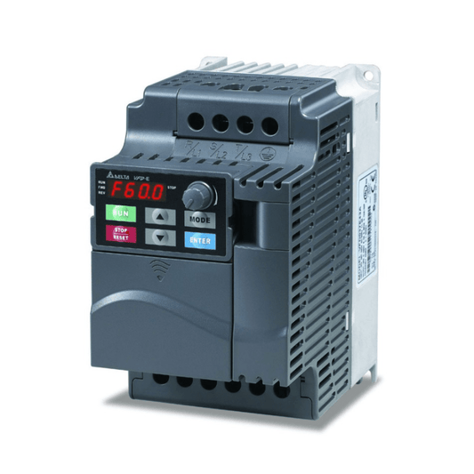 DELTA VFD022EL43A AC Drive 2.2kW 3 - Phase 460V VFD - E Series - PLC ERA