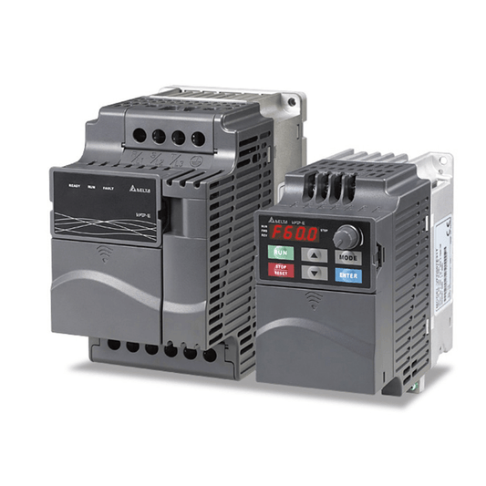 DELTA VFD037E43A AC Drive 3.7kW 3 - Phase 460V VFD - E Series - PLC ERA