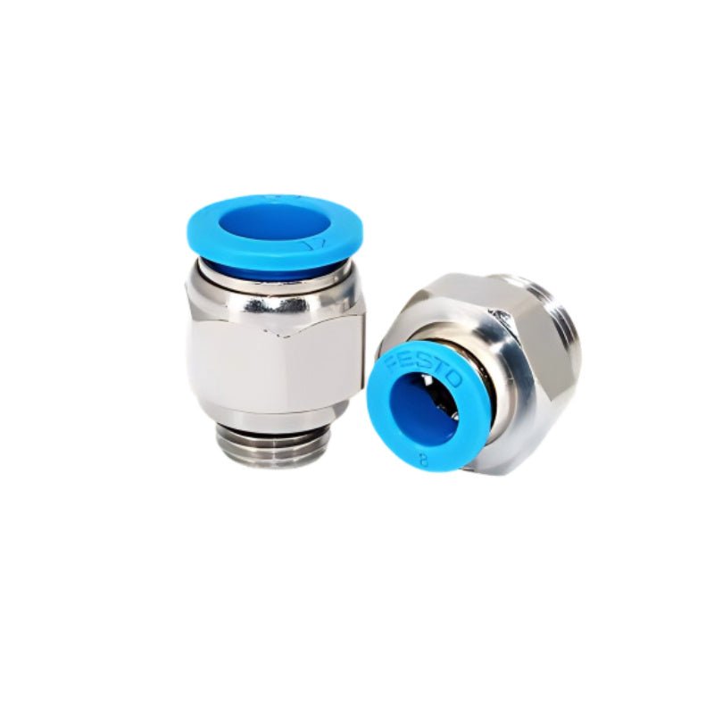 Festo QS - G1/4 - 8 Push - In Straight Fitting G1/4" to 8mm 14 bar 186099 - PLC ERA