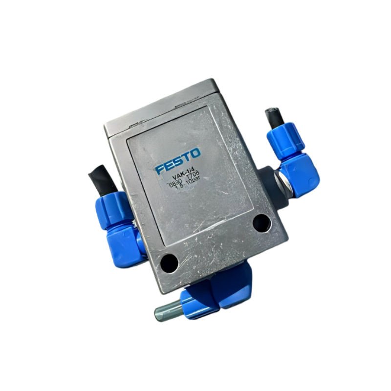 Festo VAK - 1/4 Vacuum Generator 80% Vacuum 1mm Nozzle G1/4 6890 - PLC ERA