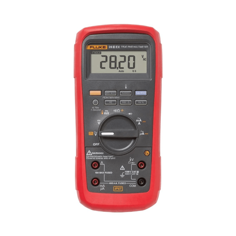Fluke 28 II Ex Intrinsically Safe True RMS Digital Multimeter - PLC ERA