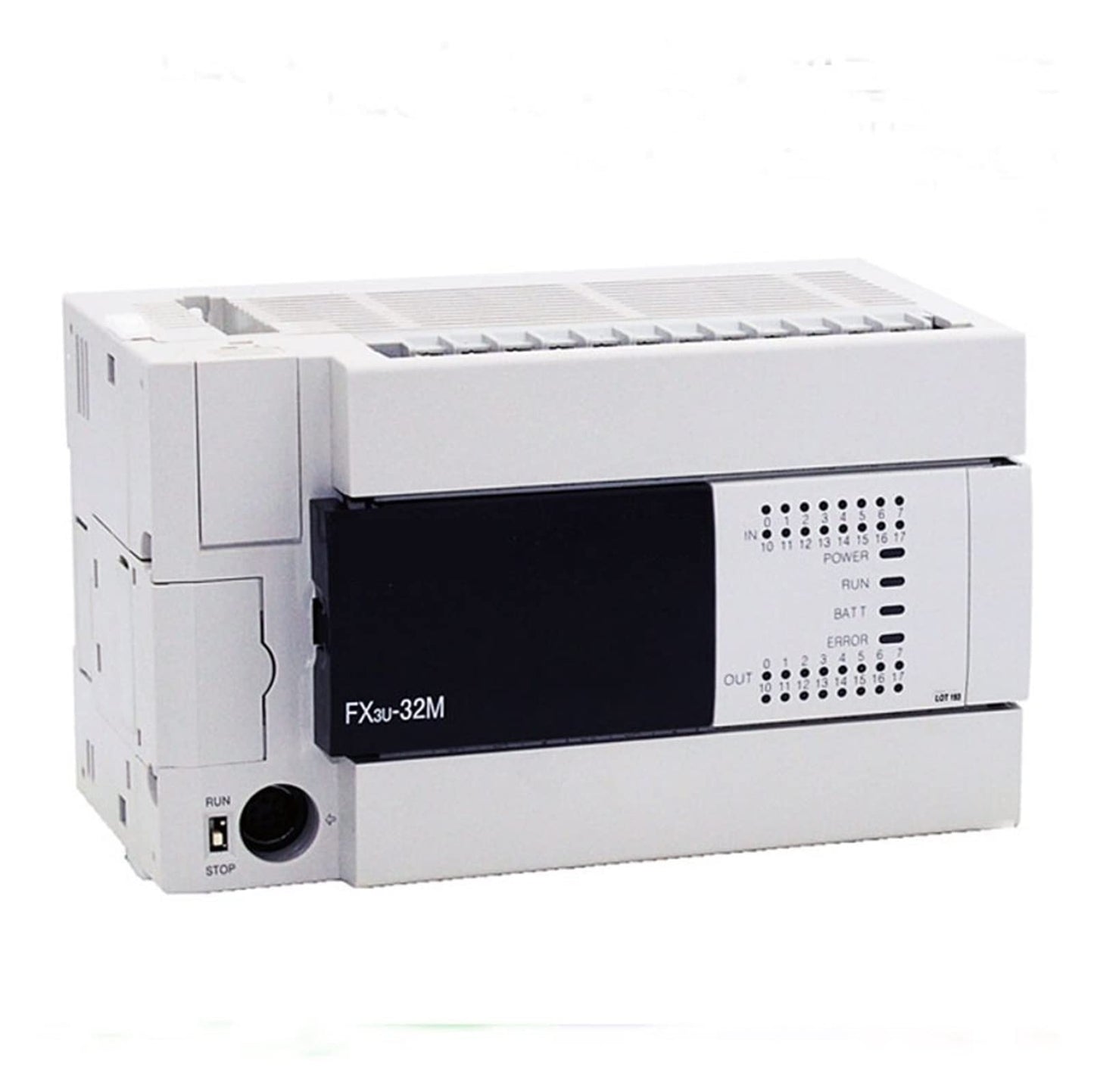 Mitsubishi FX3U-32MR/ES-A MELSEC-F series programmable logic controller front view