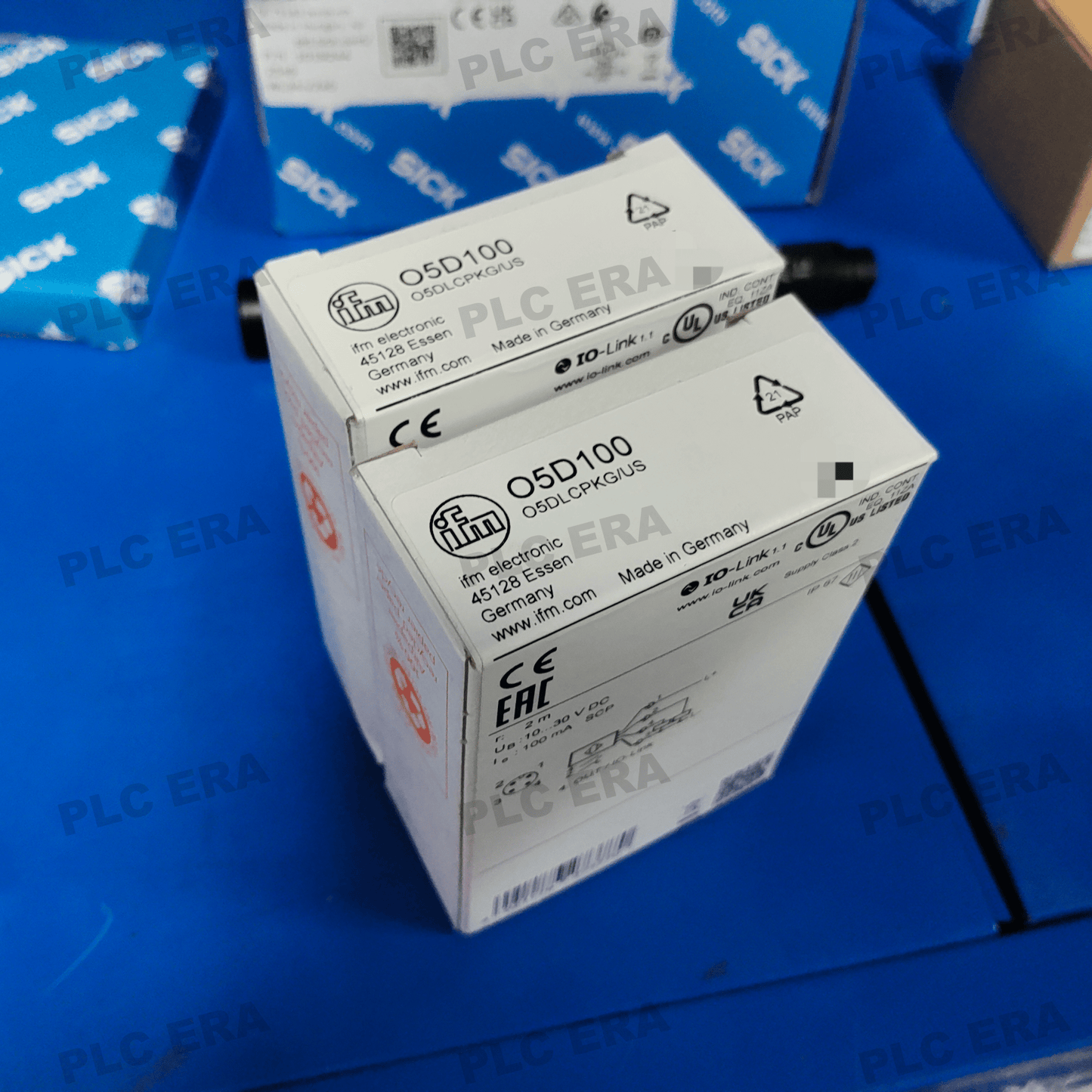 IFM O5D100 Laser Sensor 0.03 - 2m PNP IO - Link IP65/67 Time - of - Flight - PLC ERA