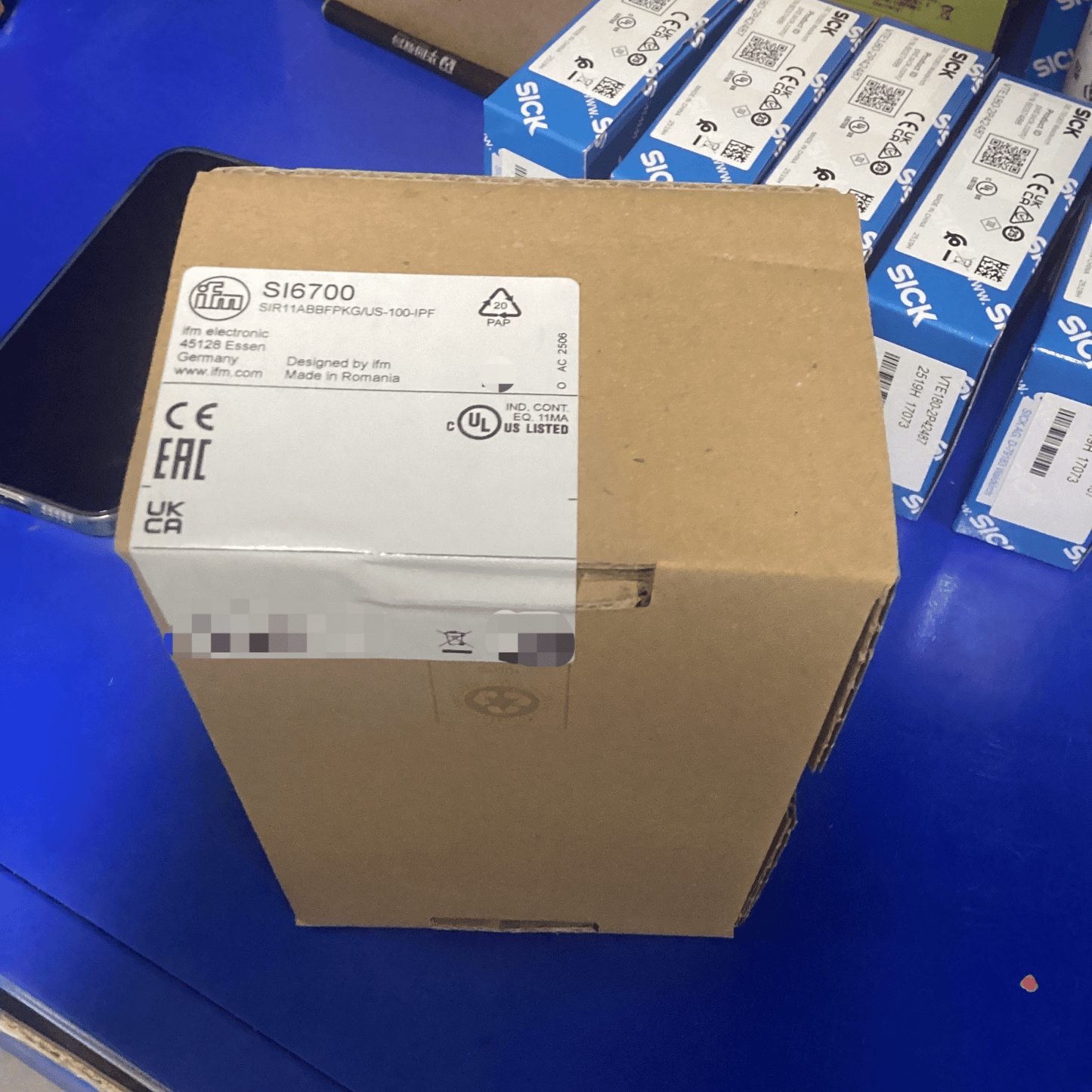 IFM SI6700 Hygienic Flow Monitor 3 - 300cm/s PNP G1 IP67/IP69K - PLC ERA
