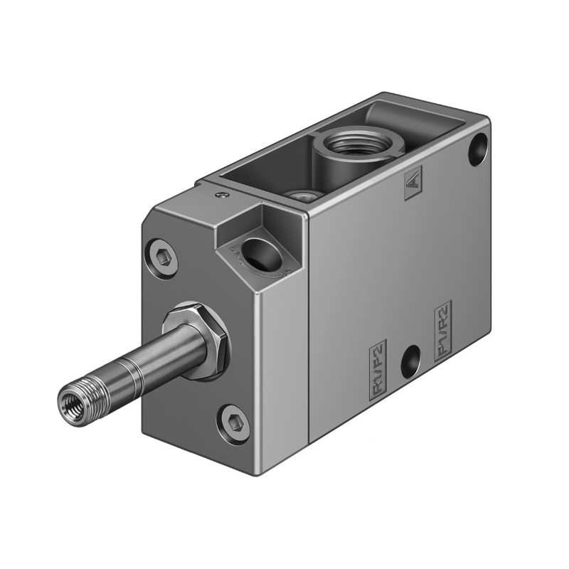 Festo MFH-3-1/4 9964 Tiger Classic 3/2 pneumatic solenoid valve front view