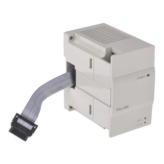 MITSUBISHI FX2N-4DA Analog Output Module for FX2N Series PLC - PLC-ERA