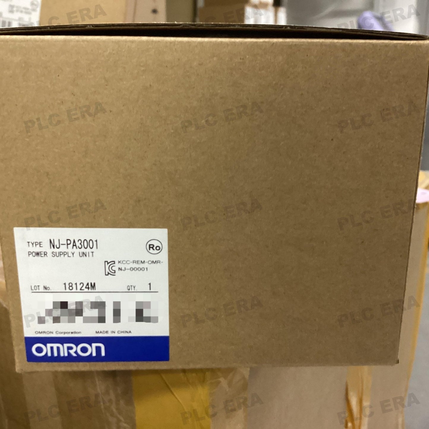 Omron NJ-PA3001 dimensions drawing 70×90×90mm