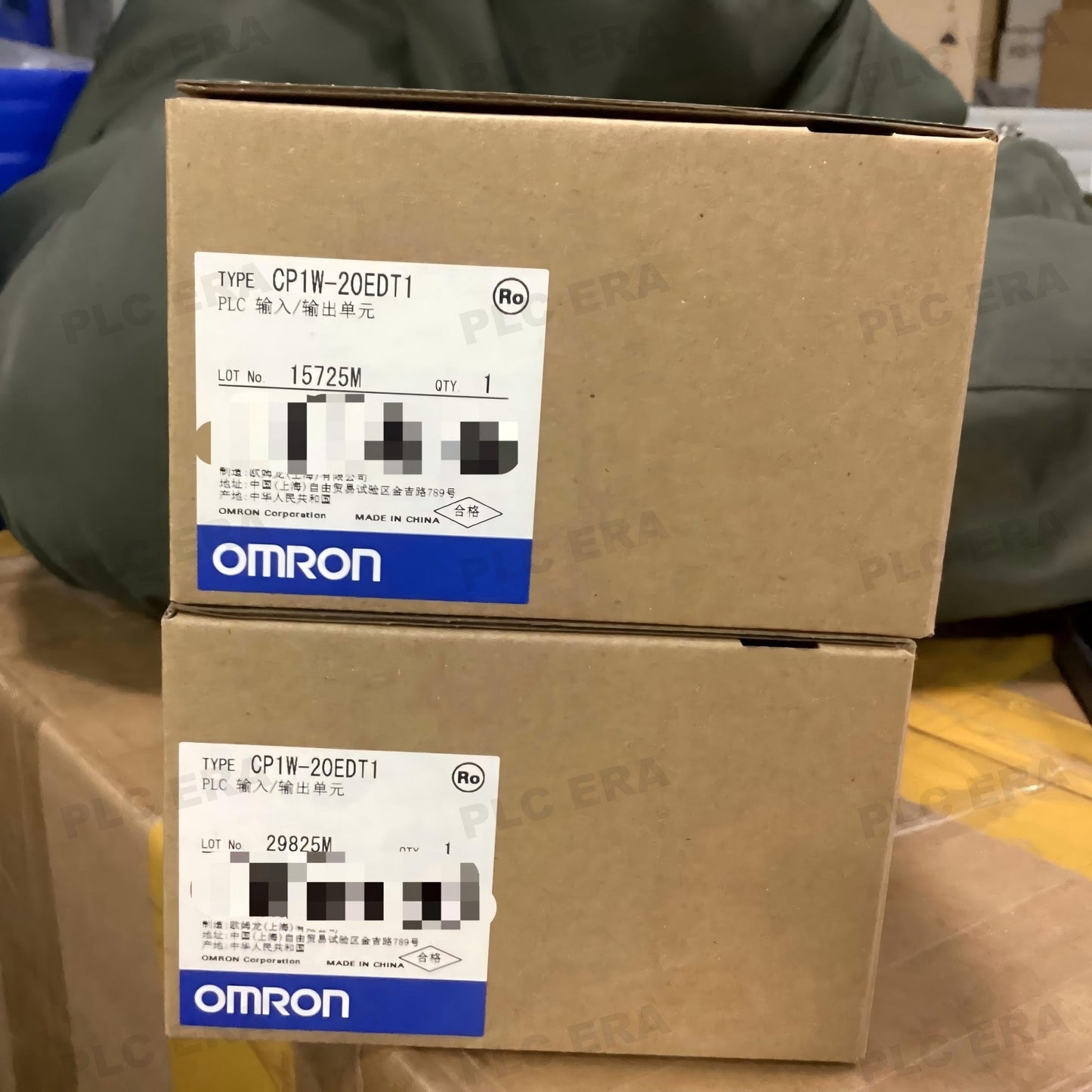 OMRON CP1W - 20EDT1 I/O Expansion Unit, 12 x 24 VDC Inputs, 8 x PNP Outputs 0.3 A - PLC ERA