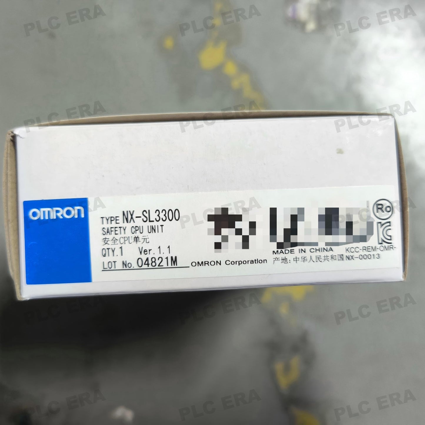 OMRON NX - SL3300 Safety Controller, 32 Safety Master Connections - PLC ERA