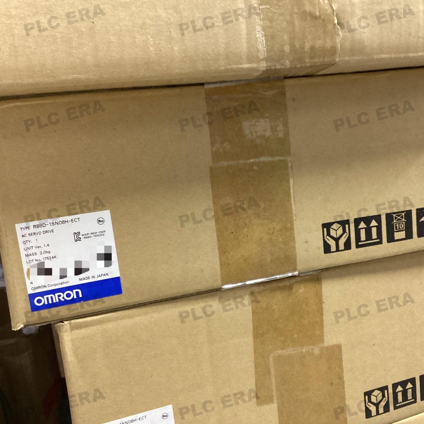 OMRON R88D - 1SN08H - ECT Servo Drive, EtherCAT Type, 750 W, 1~ 230 VAC - PLC ERA