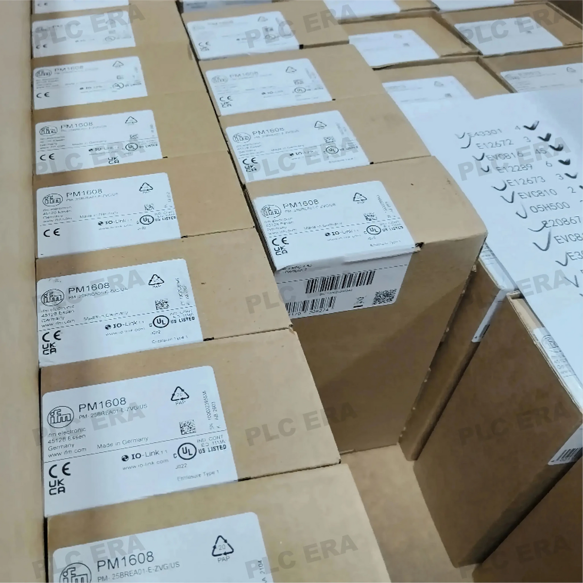 PM1608 Flush Pressure Transmitter -0.0125…0.25 bar 4‑20mA IO‑Link | IFM - PLC ERA