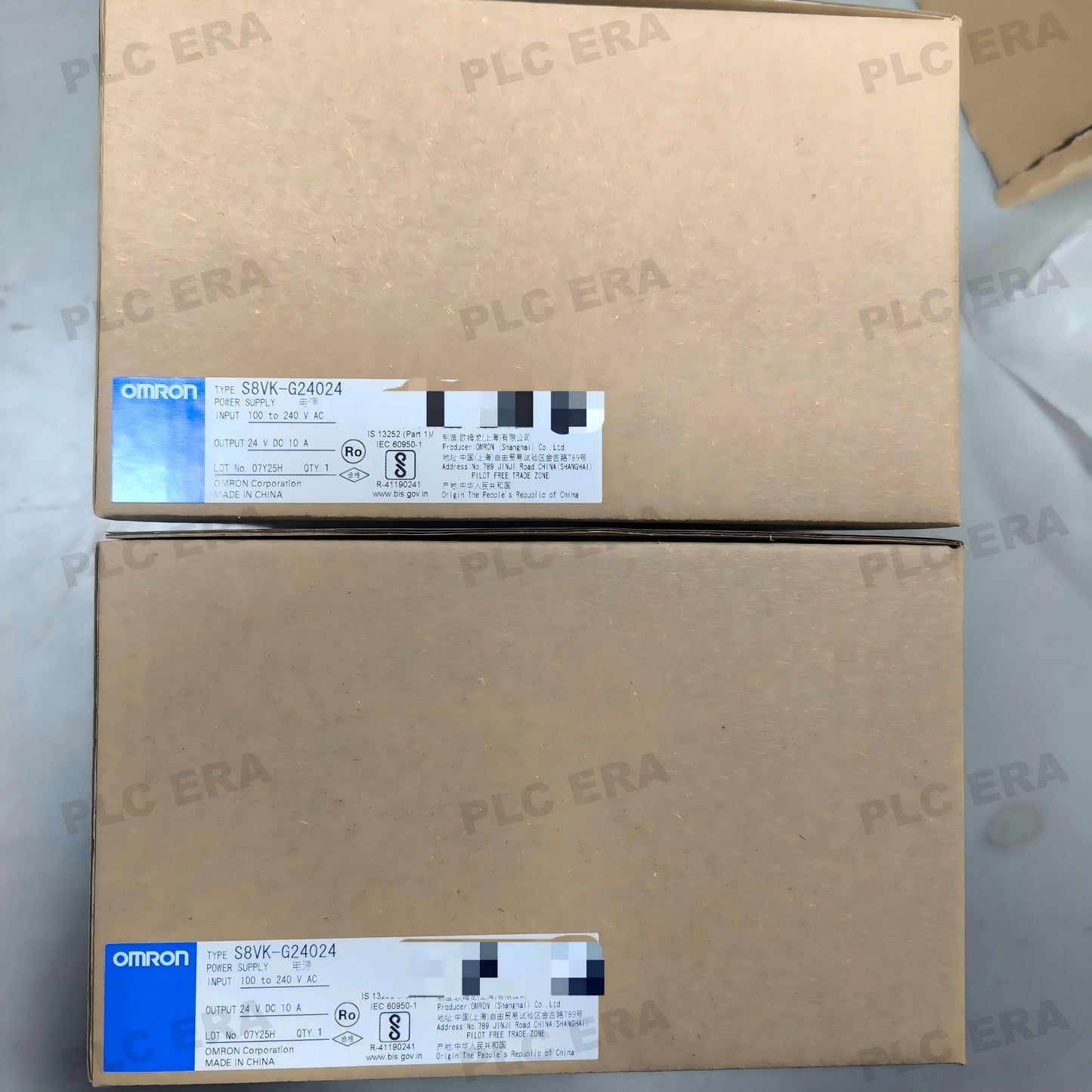 Omron S8VK-G24024 dimensions drawing 125x60x150mm