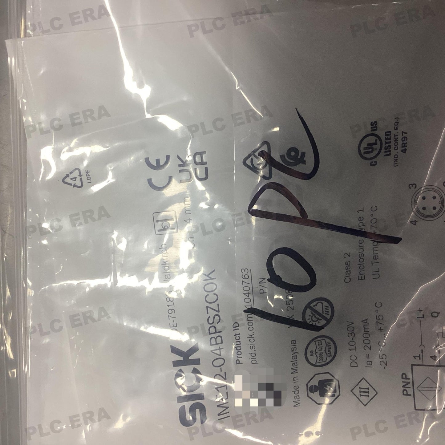 SICK IME12 - 04BPSZC0K Inductive Proximity Sensor IME 1040763 - PLC ERA