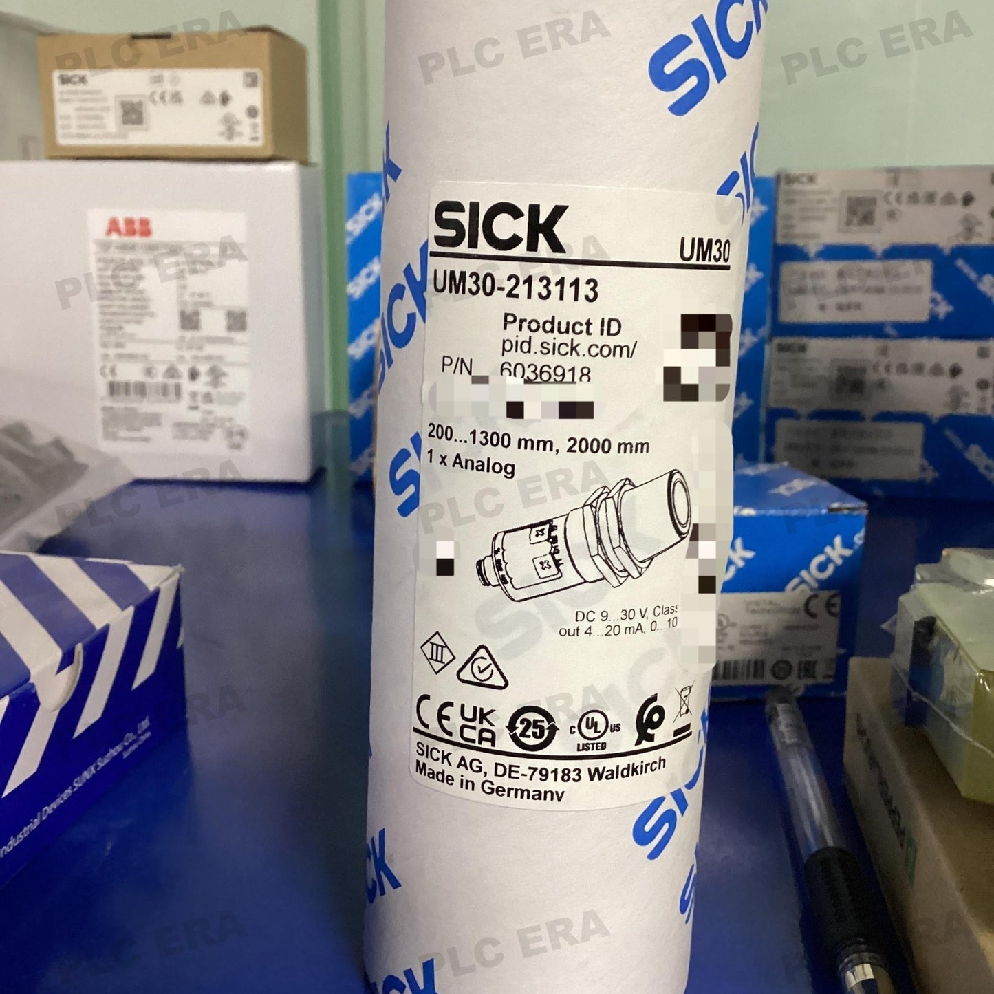 SICK UM30 - 213113 Ultrasonic Distance Sensor UM30 6036918 - PLC ERA