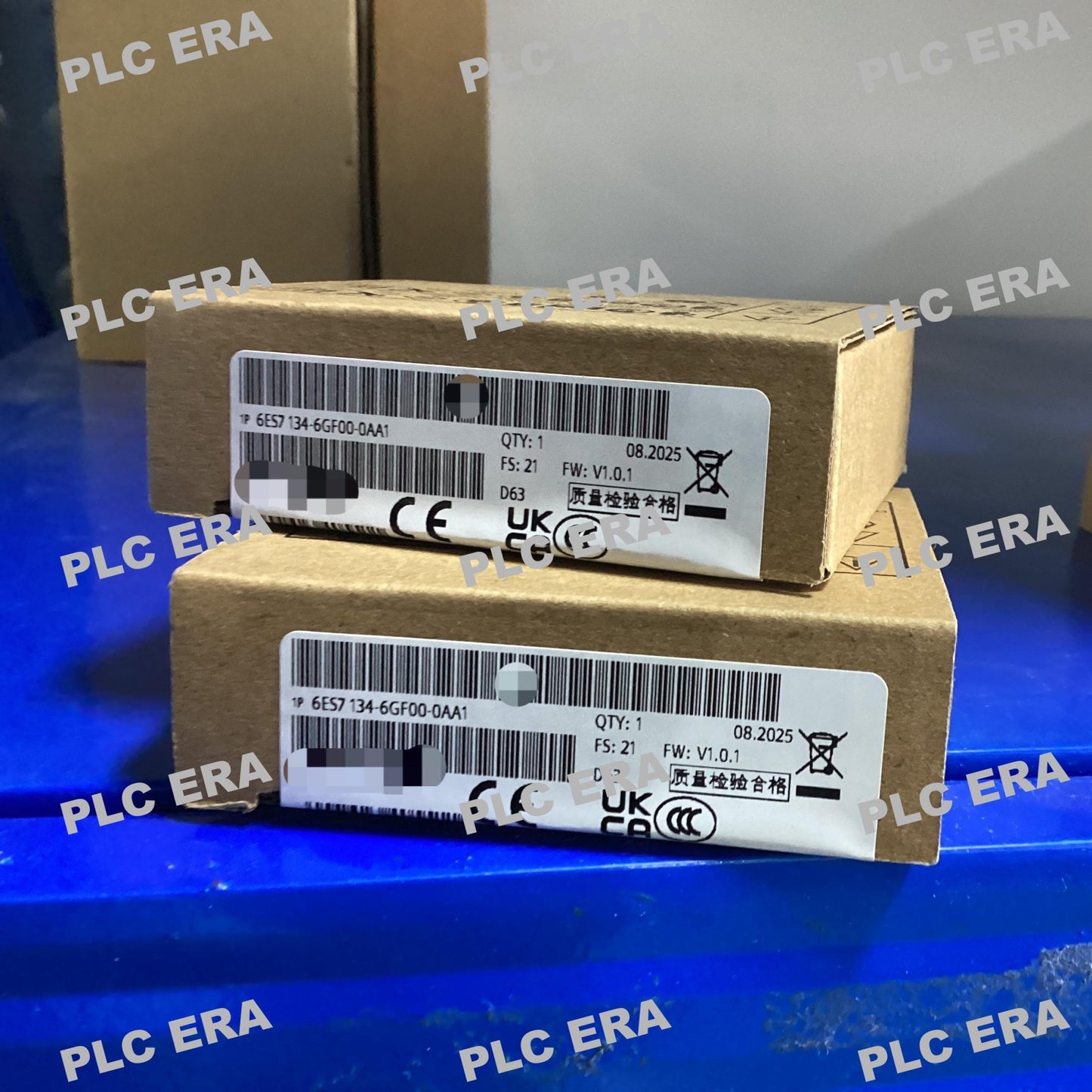 Front view of Siemens ET 200SP AI module 6ES7134-6GF00-0AA1 showing input terminals