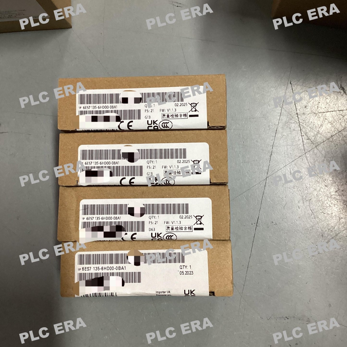 Front view of Siemens ET 200SP AQ module 6ES7135-6HD00-0BA1 showing terminals
