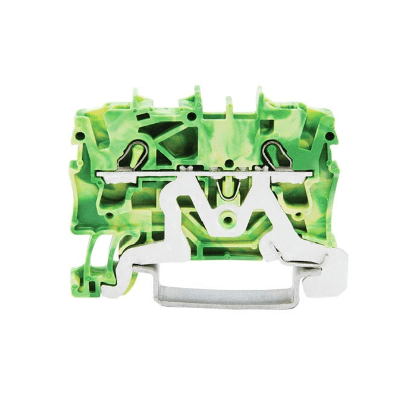 WAGO 2002 - 1207 TOPJOB®S Ground Terminal Block, 2 - Conductor - PLC ERA