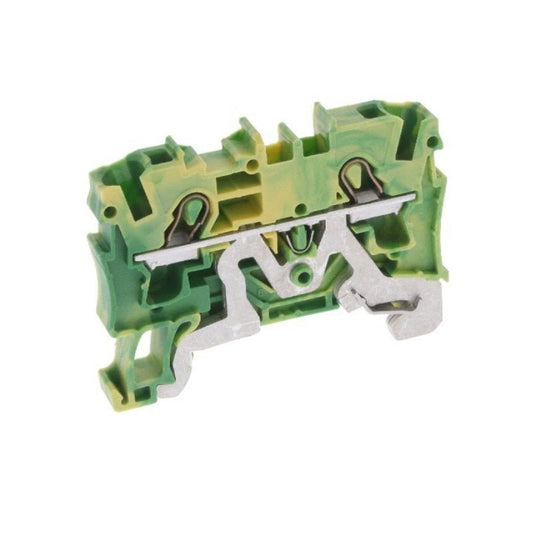 WAGO 2004 - 1207 TOPJOB®S Ground Terminal Block 6.2 mm Green - Yellow - PLC ERA