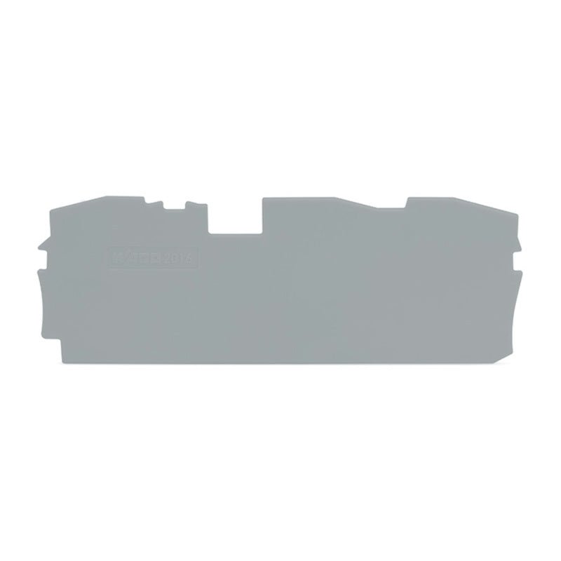 WAGO 2016 - 1391 End/Intermediate Plate 1.0 mm Gray - PLC ERA