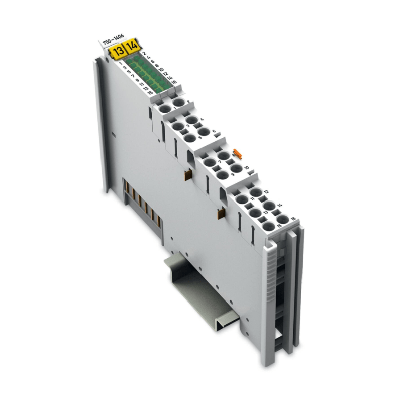 WAGO 750 - 1406 16 - Channel Digital Input Module, 24 VDC, 0.2 ms - PLC ERA
