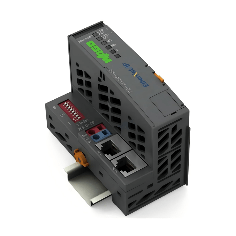 WAGO 750 - 363/040 - 000 EtherNet/IP Coupler, 4th Gen, Extreme - PLC ERA