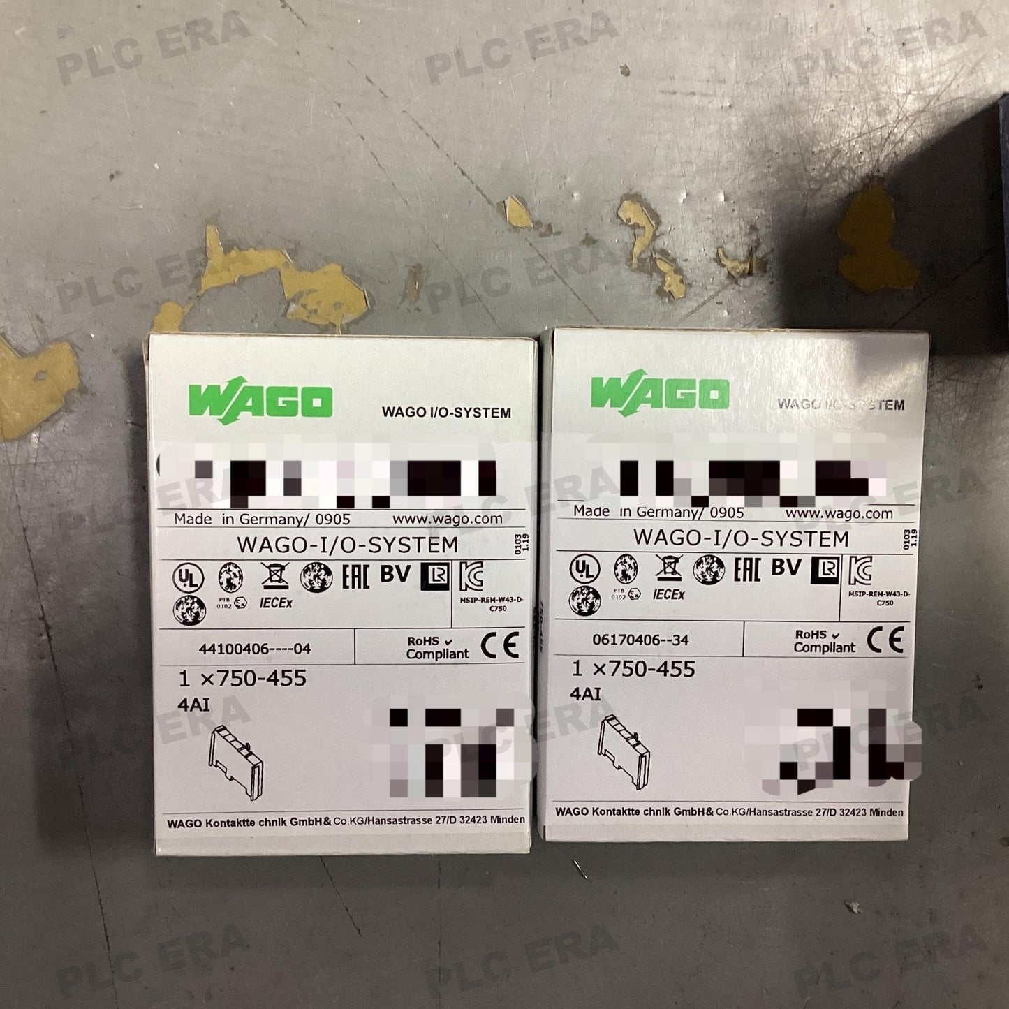 WAGO 750 - 455 4 - Channel Analog Input Module, 4–20 mA - PLC ERA