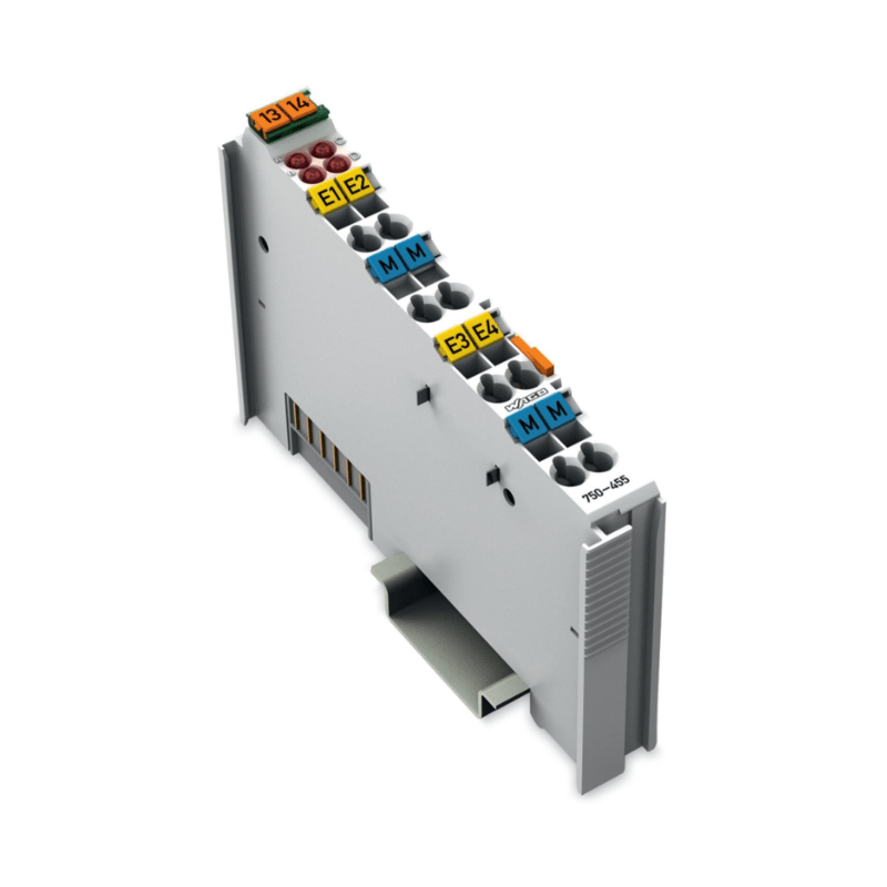 WAGO 750 - 455 4 - Channel Analog Input Module, 4–20 mA - PLC ERA