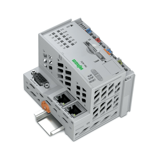 WAGO 750 - 8212 PFC200 Controller, 2nd Gen, 2x Ethernet, RS - 232/485 - PLC ERA