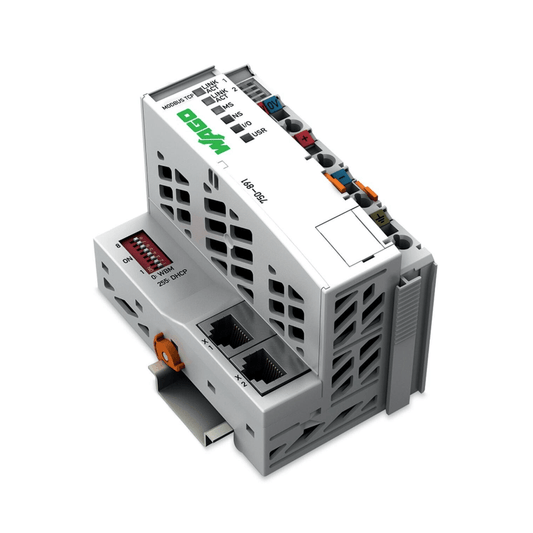 WAGO 750 - 891 Modbus TCP Controller 4th Gen with 2× Ethernet - PLC ERA