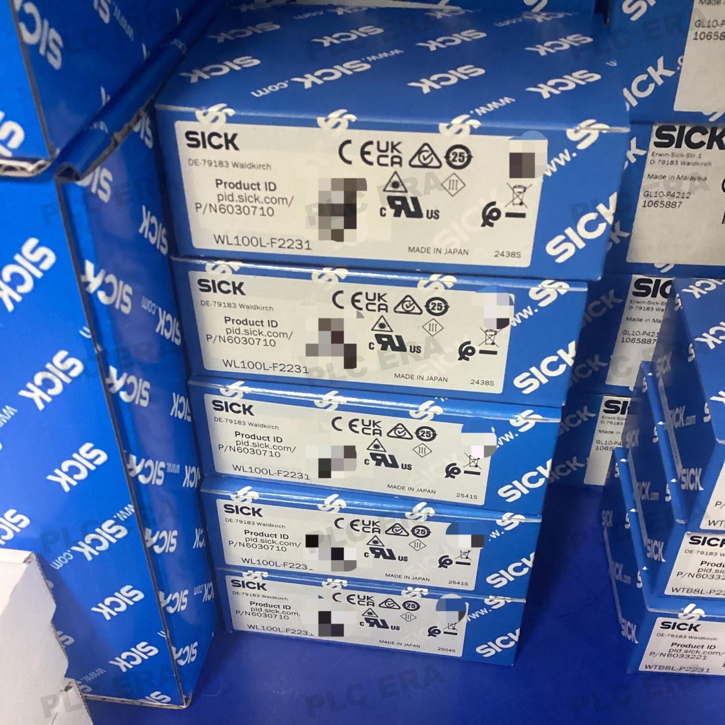 SICK WL100L-F2231 6030710 dimensions drawing 11 × 31 × 20 mm W100 laser housing