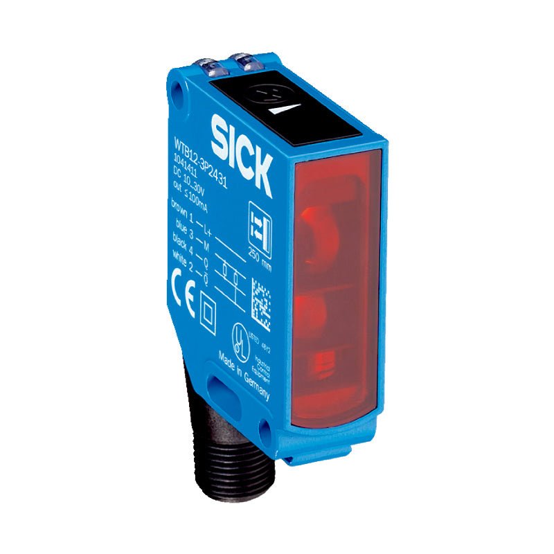 SICK WTB12-3P2461S58 1047850 W12-3 photoelectric proximity sensor front view