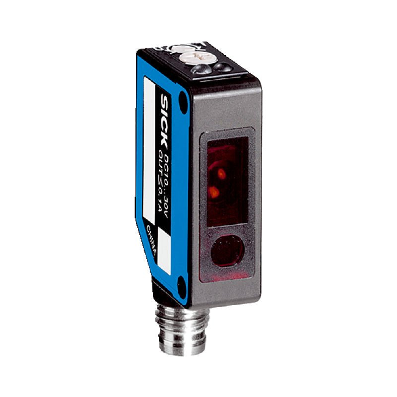 SICK WTB8-P2231 6033209 miniature rectangular photoelectric proximity sensor front view