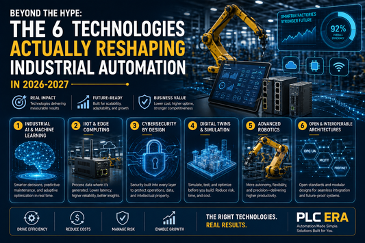 Beyond the Hype: The 6 Technologies Actually Reshaping Industrial Automation in 2026-2027