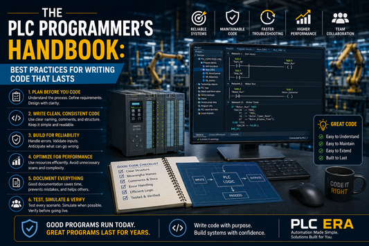 The PLC Programmer's Handbook: Best Practices for Writing Code That Lasts